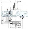 GDQ-J50，GDQ-J63，GDQ-J80，GDQ-J100，氣動(dòng)高真空擋板閥