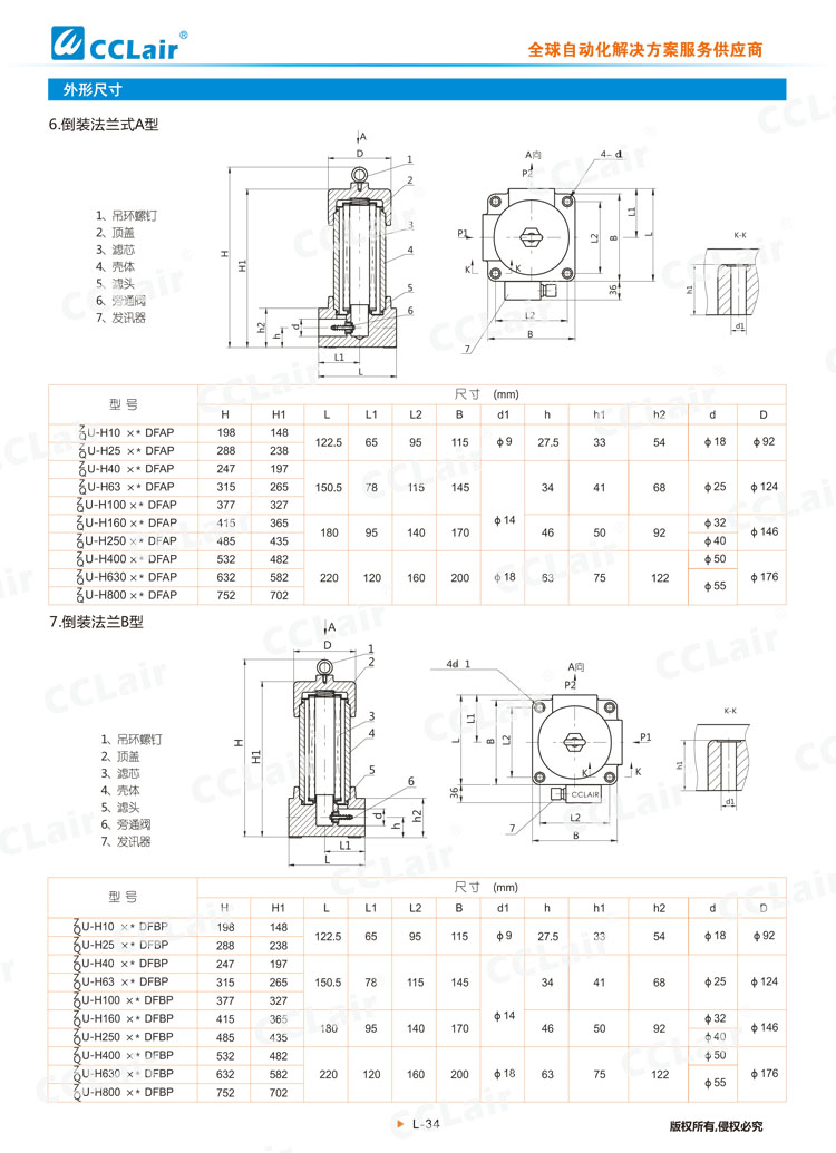 ZU-H、QU-H系列壓力管路過濾器-6