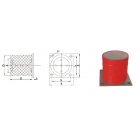 QS-ZLC-18/19/20/21/22/23/24/25，QS-ZLC-11/2/3/4/5/6/7/8/9/10/11/12/13/14/15/16/17	QS-ZLC型聚氨酯緩沖器